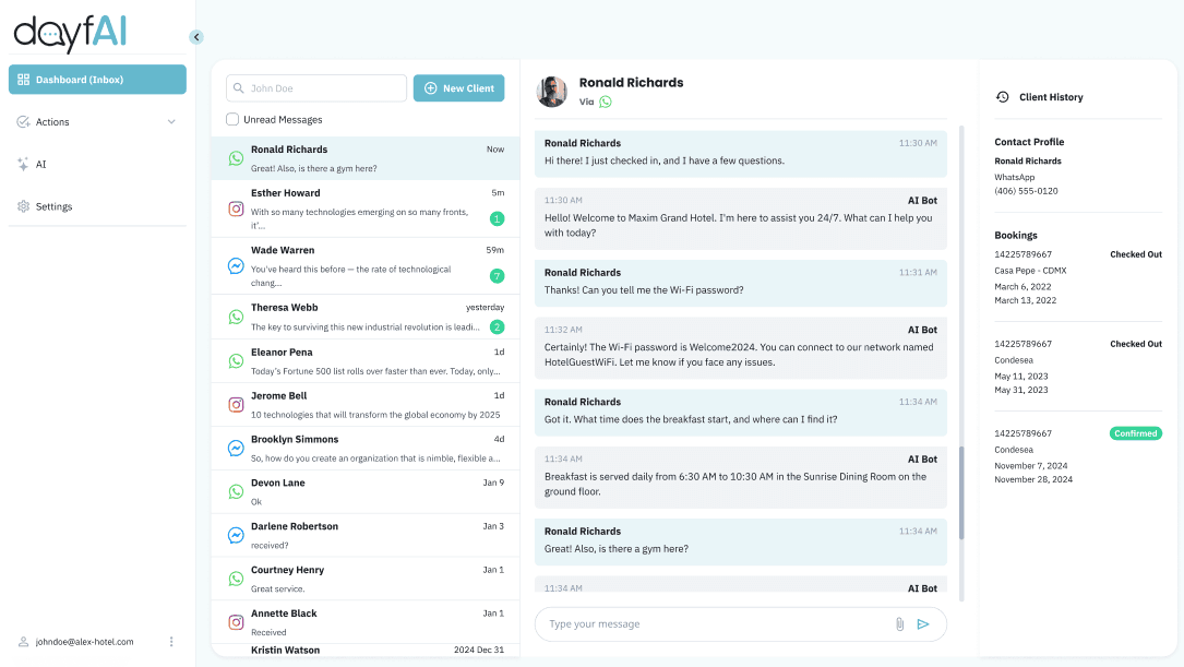 MonksBot Integrations Dashboard